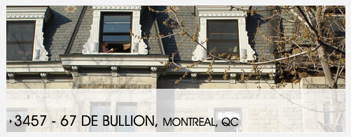 Rent an apartment in montreal Downtown and plateau Mont-Royal